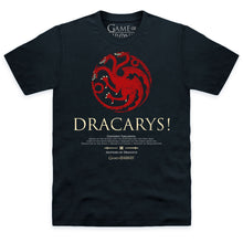 Load image into Gallery viewer, Game of Thrones - Dracarys! TShirt