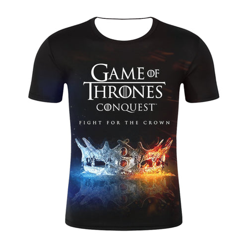 Game Of Thrones Fıght for the crown Tshirt